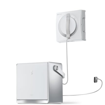 ECOVACS WINBOT W2 PRO Omni Fensterputzroboter mit Multifunktionsstation, Weiß