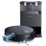 ECOVACS DEEBOT X8 OMNI Saugroboter mit Wischfunktion, 18.000 Pa, OZMO Roller, Schwarz