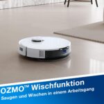 ECOVACS DEEBOT N20 Saugroboter mit Wischfunktion, 300 Min. Laufzeit, Weiß - Image 5