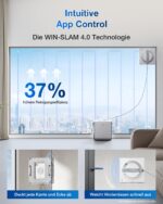 ECOVACS WINBOT W2 PRO Omni Fensterputzroboter mit Multifunktionsstation, Weiß - Image 3