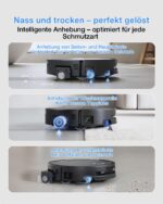 ECOVACS DEEBOT T80S Omni Saugroboter mit Wischfunktion, 24.800 Pa, Heißwasser-Moppwäsche - Image 5