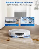 ECOVACS DEEBOT T50 Omni Saugroboter mit Wischfunktion, 15.000 Pa, All-in-One-Station - Image 4