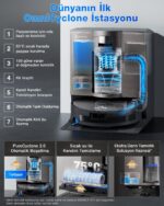 ECOVACS X11 OMNICYCLONE Saugroboter mit Wischfunktion, 19.500 Pa, OZMO Roller - Image 4