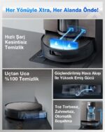 ECOVACS X11 OMNICYCLONE Saugroboter mit Wischfunktion, 19.500 Pa, OZMO Roller - Image 9