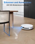 ECOVACS DEEBOT T50 Omni Saugroboter mit Wischfunktion, 15.000 Pa, All-in-One-Station - Image 7