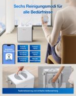 ECOVACS WINBOT W2 PRO Omni Fensterputzroboter mit Multifunktionsstation, Weiß - Image 5