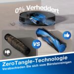 ECOVACS DEEBOT N20 PRO Plus Saugroboter mit Wischfunktion, 8.000 Pa, Station, Schwarz - Image 7