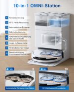 ECOVACS DEEBOT T50 Omni Saugroboter mit Wischfunktion, 15.000 Pa, All-in-One-Station - Image 5